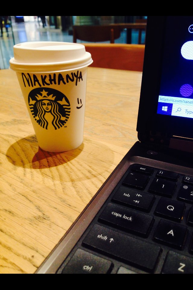 _Makhanya_'s tweet image. But first☕️♥️