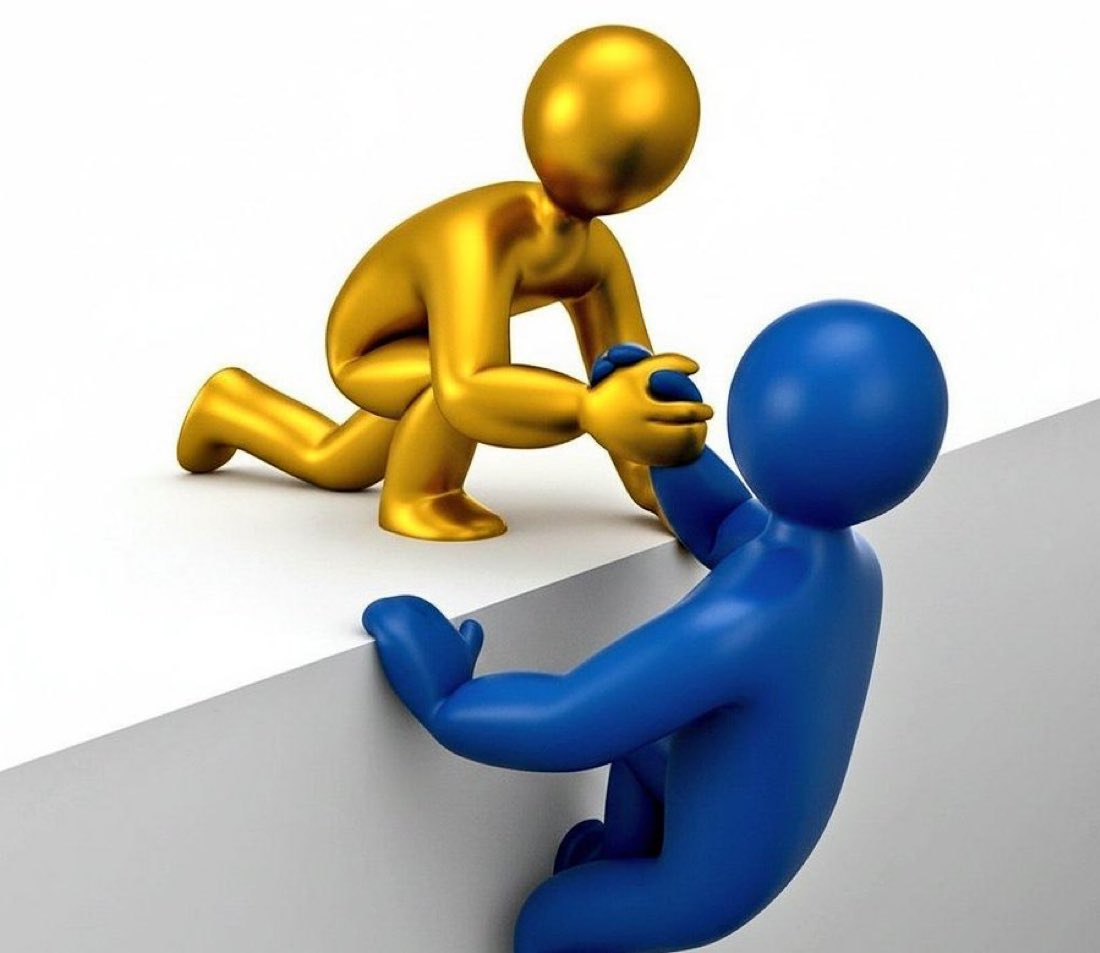 Ever had someone show up for you right when you needed help the most? Thank them in the comments