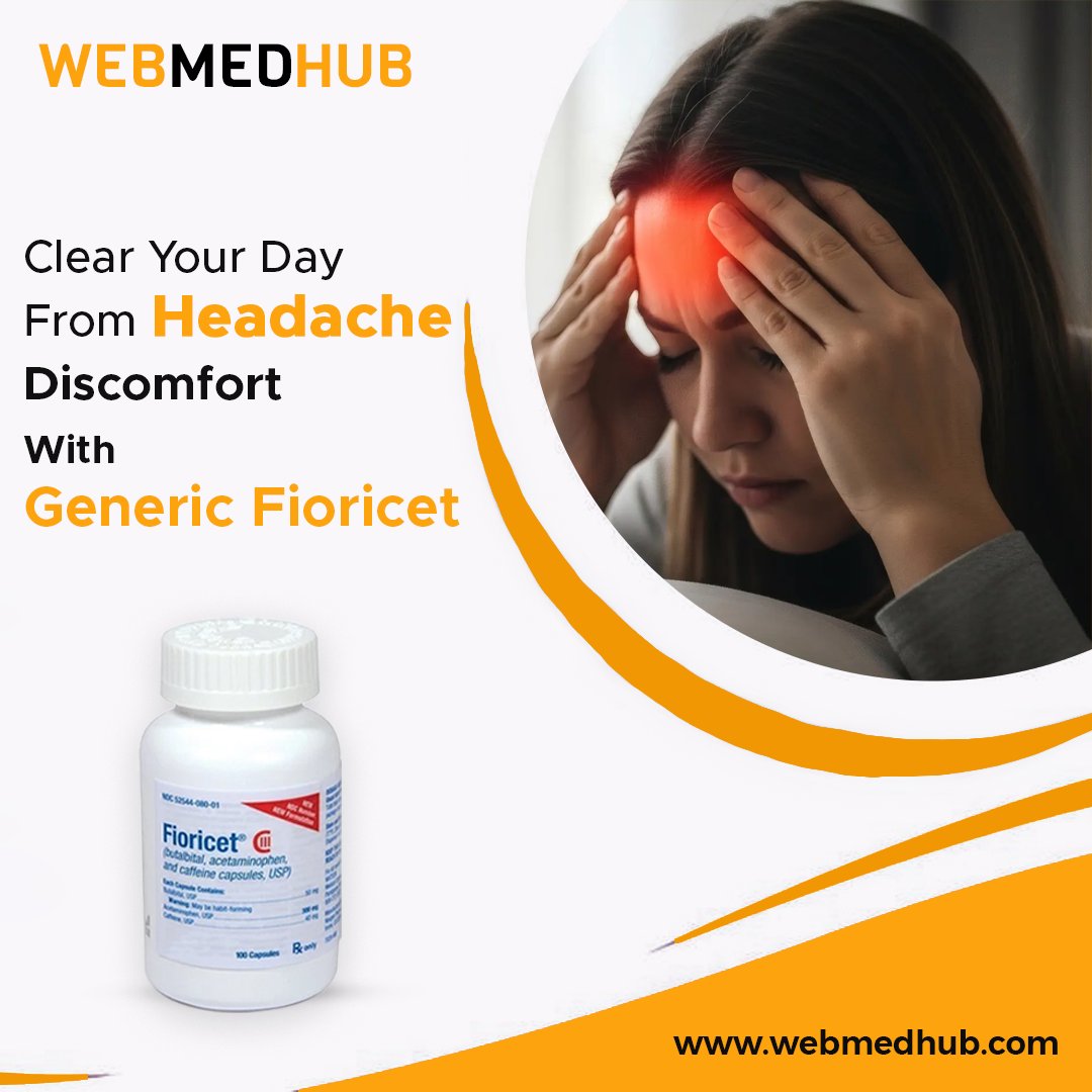 💊 Stop headaches from holding you back!
Find relief &amp; relaxation with Generic Fioricet 💆‍♀️

✔️ Buy Generic Fioricet online safely at 👉 webmedhub.com

⚠️ Use only as prescribed.

#BuyFioricetOnline #HeadacheRelief #WebMedHub #PainRelief