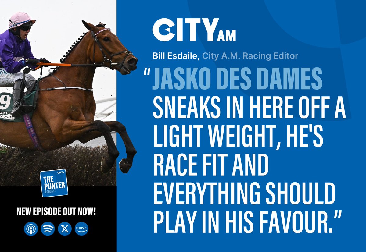 Happy Cheltenham!

<a href="/BillEsdaile/">Bill Esdaile</a> has fancies today at both Prestbury Park and Doncaster on the pod. 👇 🐎

buzzsprout.com/2431983/episod…