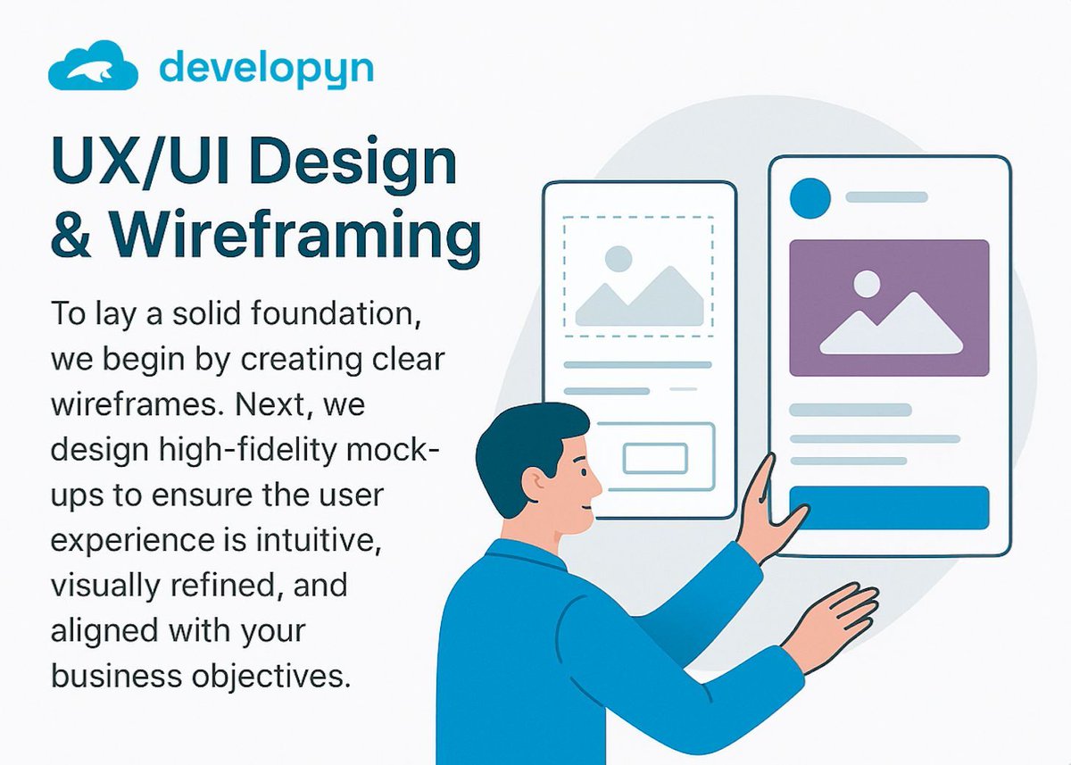 developyn's tweet image. Great software starts with UX/UI! We begin with clear wireframes, then craft high-fidelity mock-ups that are intuitive, visually refined & aligned with your business goals.
developyn.com
#UXDesign #UIDesign #Wireframing #DigitalTransformation