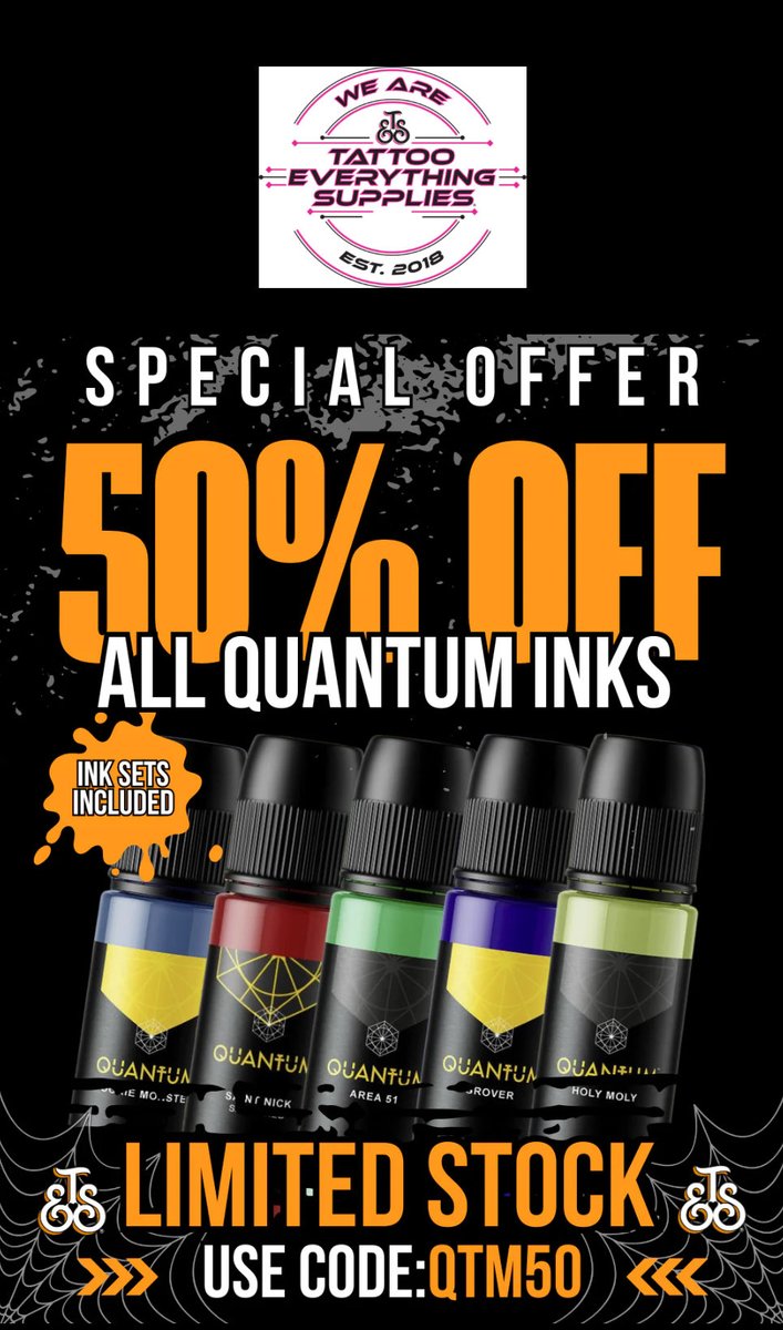 Tattoo Everything Supplies tweet media