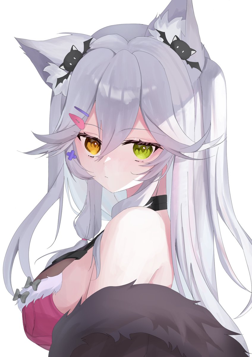 T_hcsj's tweet photo. 雪女ちゃん
 #放置少女ファンアート https://t.co/vNEVn9rBBZ