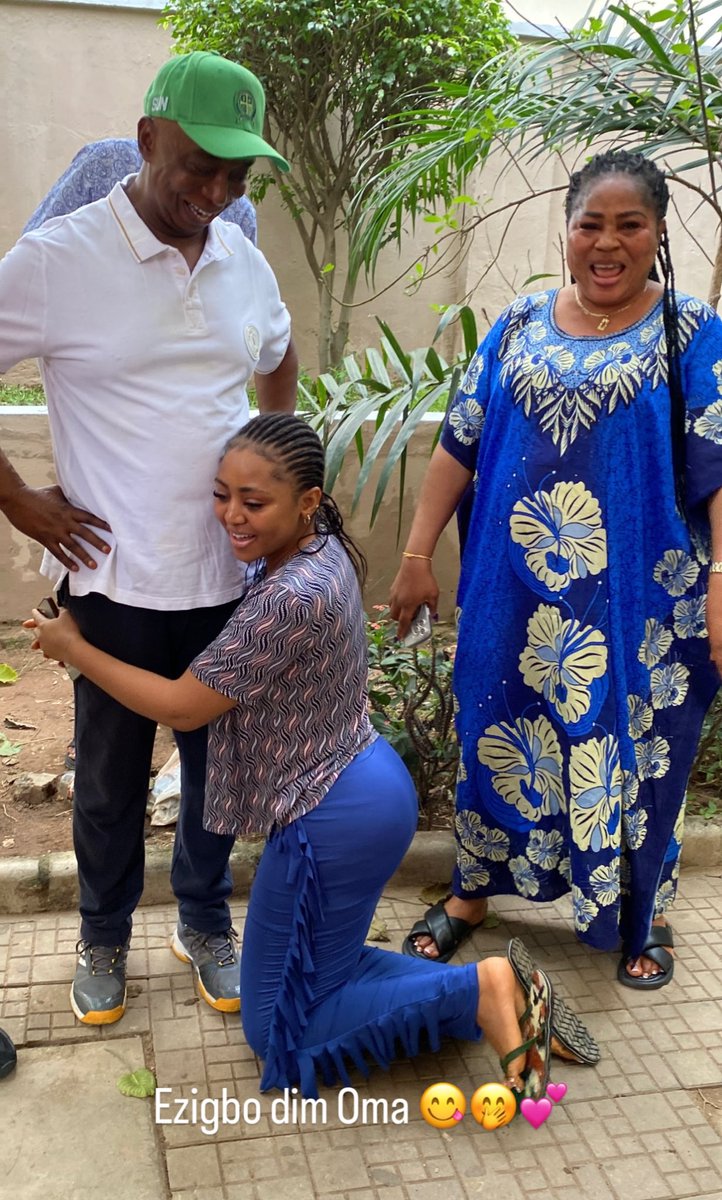 Regina Daniels and Ned don settle.
