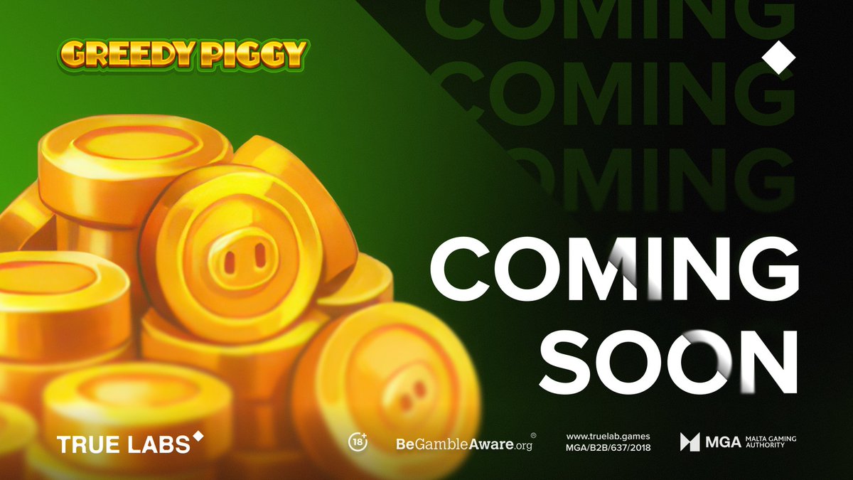 TRUExGames's tweet image. Greedy Piggy is coming on November 6th!
So familiar, so greedy, so fun!
🔥 RTP: 96,18%
🔥 Maxwin: x300
🔥 Volatility: 2/5
Old Classic 3x3 game vibe with new emotions.