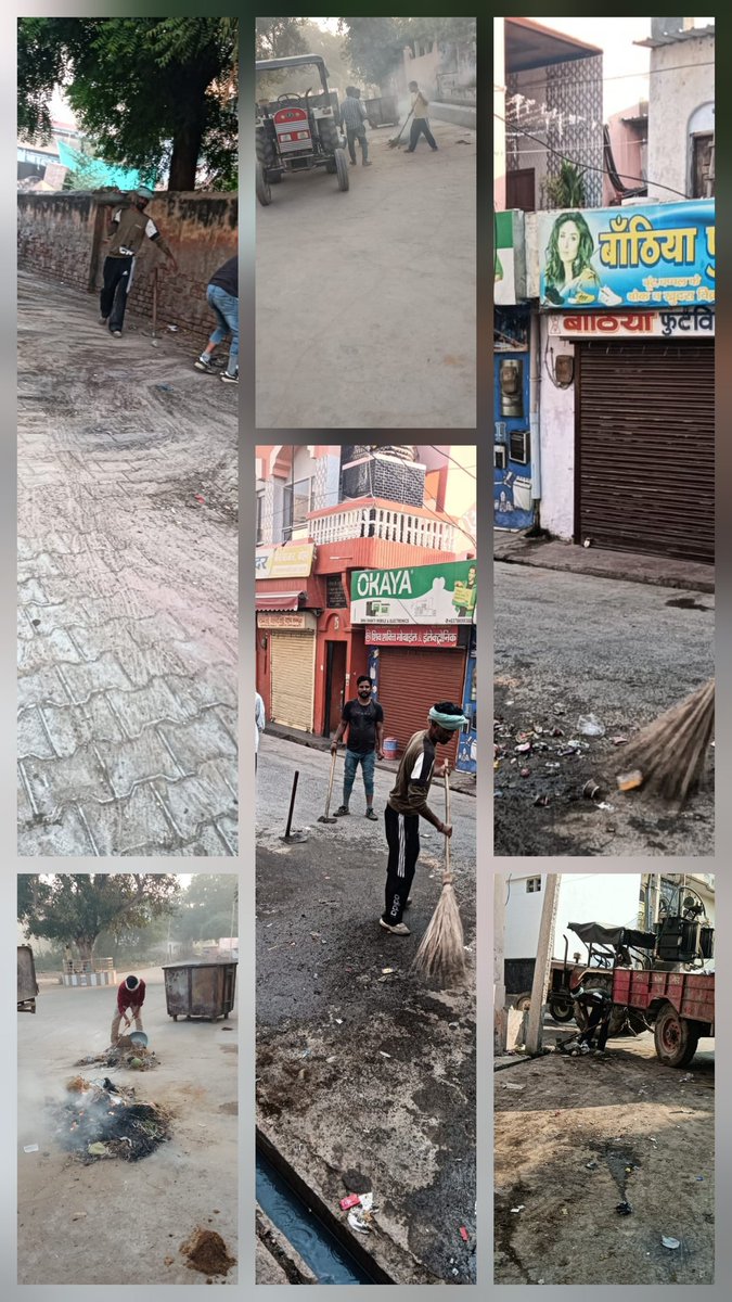 नगर पालिका नोहर में स्वच्छ भारत मिशन के अंतर्गत शुभ दिवाली स्वच्छ दिवाली अभियान चलाया जा रहा है जिसमें की गलियों बाजारों और नालियों की विशेष सफाई करवाई जा रहीं हैं!
#SwachhBharat 
#SwachhBharatMission 
#subhdiwaliswachhdiwali