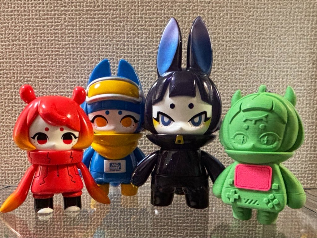 メディコムトイ VAG シリーズ30 miniBUTIGER 全5種セット miniBUTIGER