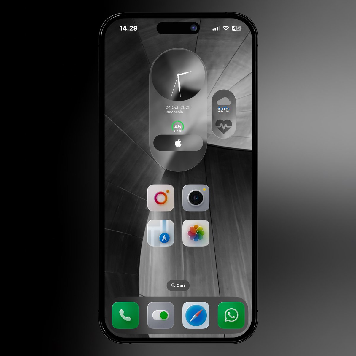 gulingkotorr's tweet photo. Setup📱

Widgy widget bundle (8 widgy):

https://t.co/1423Y5TSJU

#Wallpaper #Widgy #iphone #widgify #ios https://t.co/MtzlehwVEH