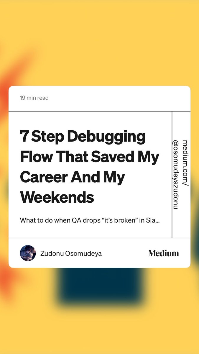 irvingpictures's tweet image. 7 DevOps Debugging Flow that Saved My Career and Weekends.
medium.com/@osomudeyazudo…
#devops #devopschallenge #Kubernetes #cloud #CloudComputing