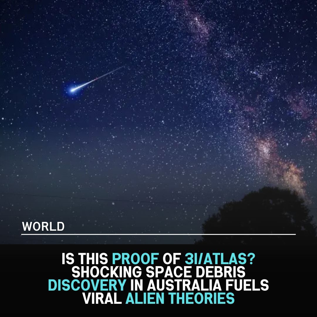The discovery of an unexpected piece of space debris in Australia has ignited a firestorm of speculation, fuelling viral theories that it could be evidence of the long-sought-after asteroid 3I/ATLAS. ibtimes.co.uk/this-proof-3i-…