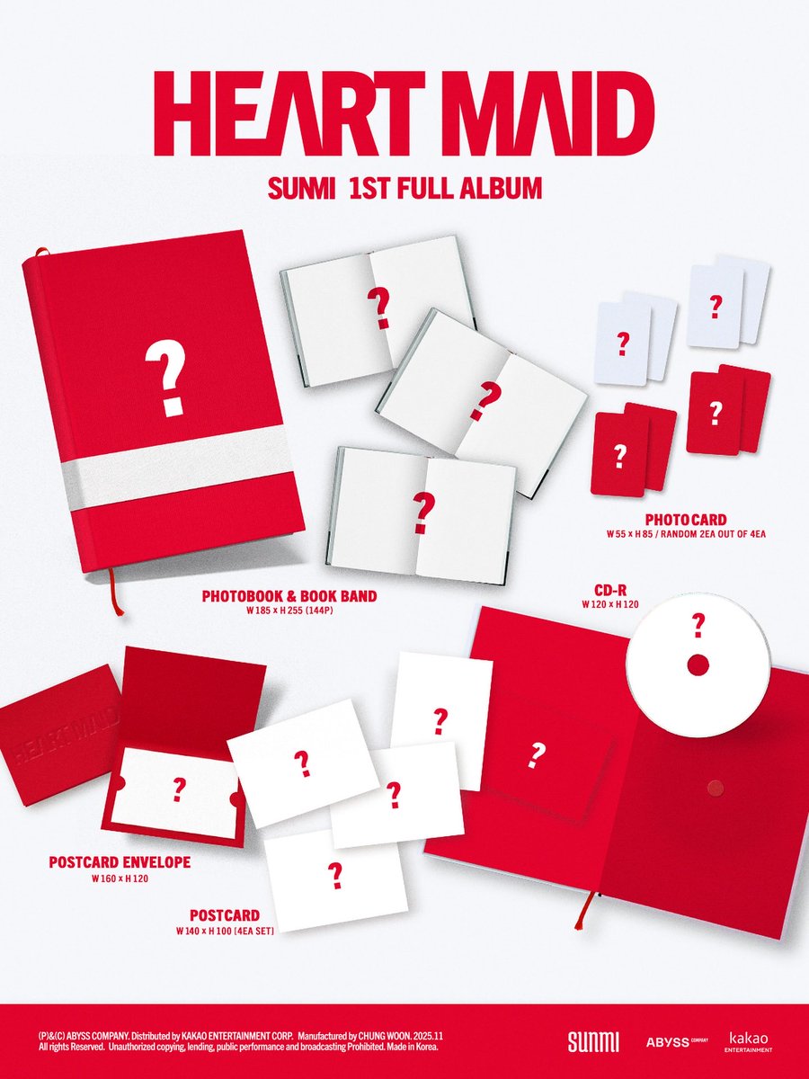 If anybody is interested I’m hosting !! 
PLEASE LET ME WIN THE FANSIGN 🫀

#SUNMI #선미
#HEART_MAID #CYNICAL