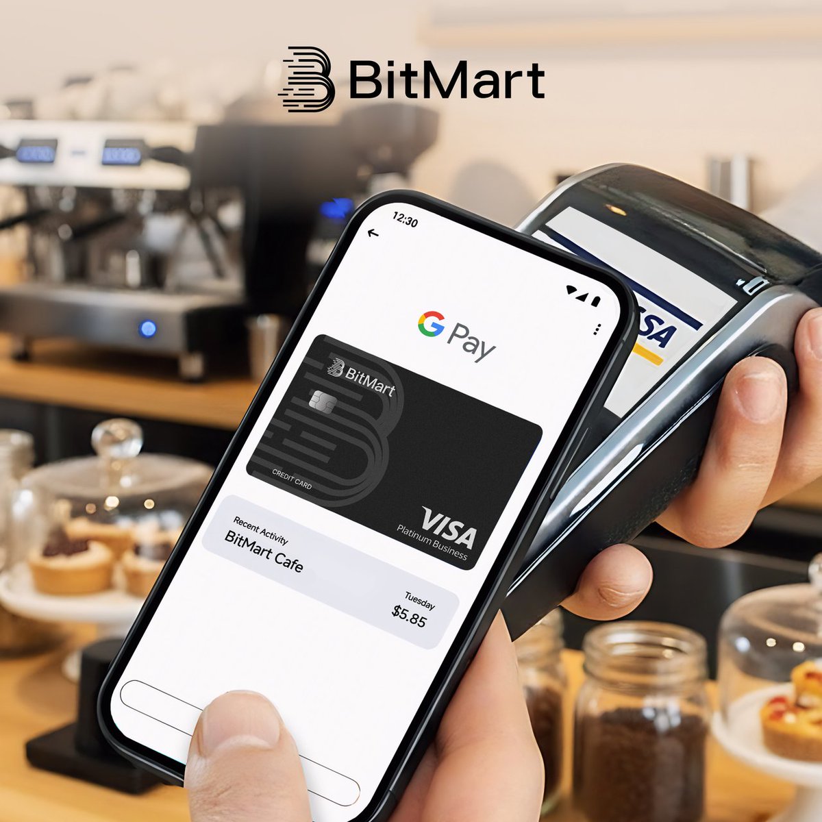 Swipe it at the counter. Tap it online. 💳 Use your crypto where Visa is  accepted — with BitMart Card. 🌍 Global spending made simple. 👉 Get your BitMart  Card in minutes: