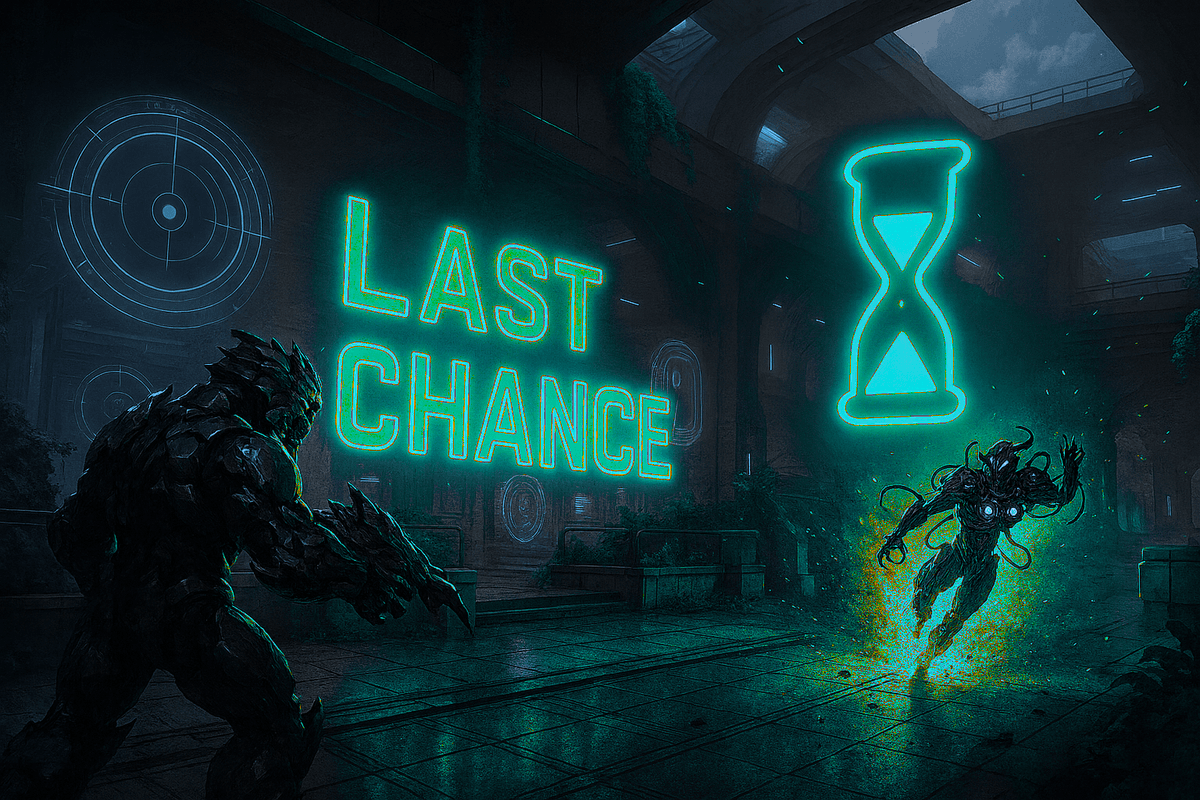 incryptofficial's tweet image. ⚠️ Last Chance ⚠️
Just a few hours left to enter this week’s Giveaway 💥

Don’t miss your shot at massive rewards — time’s almost up ⏳
🎮 Enter now through the Member Portal before it’s too late.

#Incrypt #CryptoGaming #BTCGiveaway #GameFi #LastChance #IncryptGiveaway…