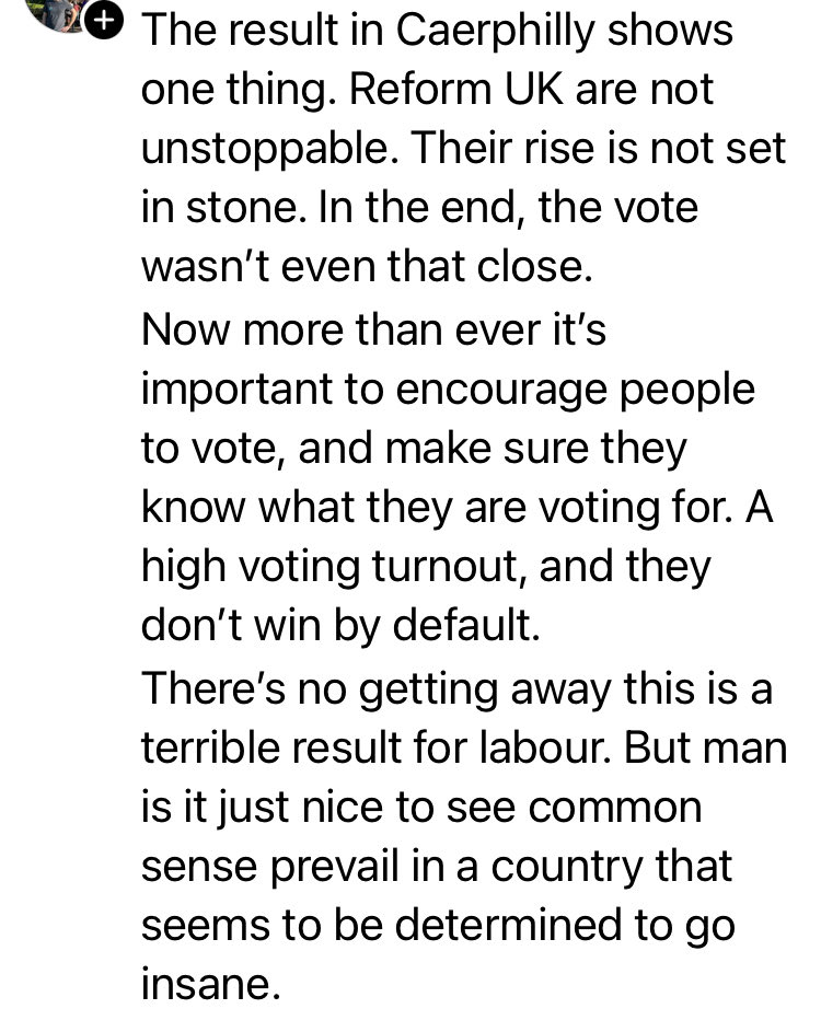 riotgrandma72's tweet image. 😀🏴󠁧󠁢󠁷󠁬󠁳󠁿😀🏴󠁧󠁢󠁷󠁬󠁳󠁿😀🏴󠁧󠁢󠁷󠁬󠁳󠁿😀🏴󠁧󠁢󠁷󠁬󠁳󠁿

Oh frabjuous day, calloo, callay!

#Caerphilly #plaid #ReformUK