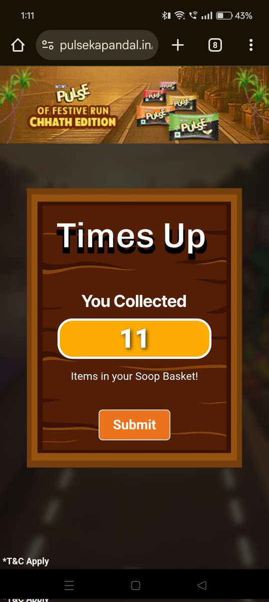 bubbletoddler's tweet image. Here&apos;s my entry 🙌🏼

@PassPass_Pulse 
#PulseOfFestiveRunChhathEdition