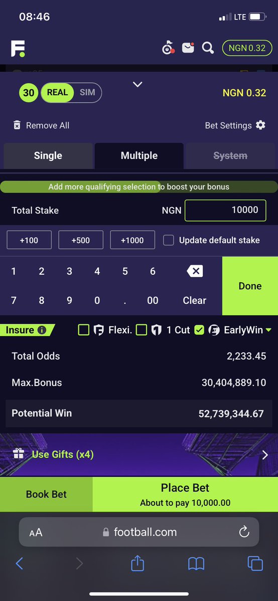 adedejikeh19872's tweet image. Football. Com code same as sporty net.