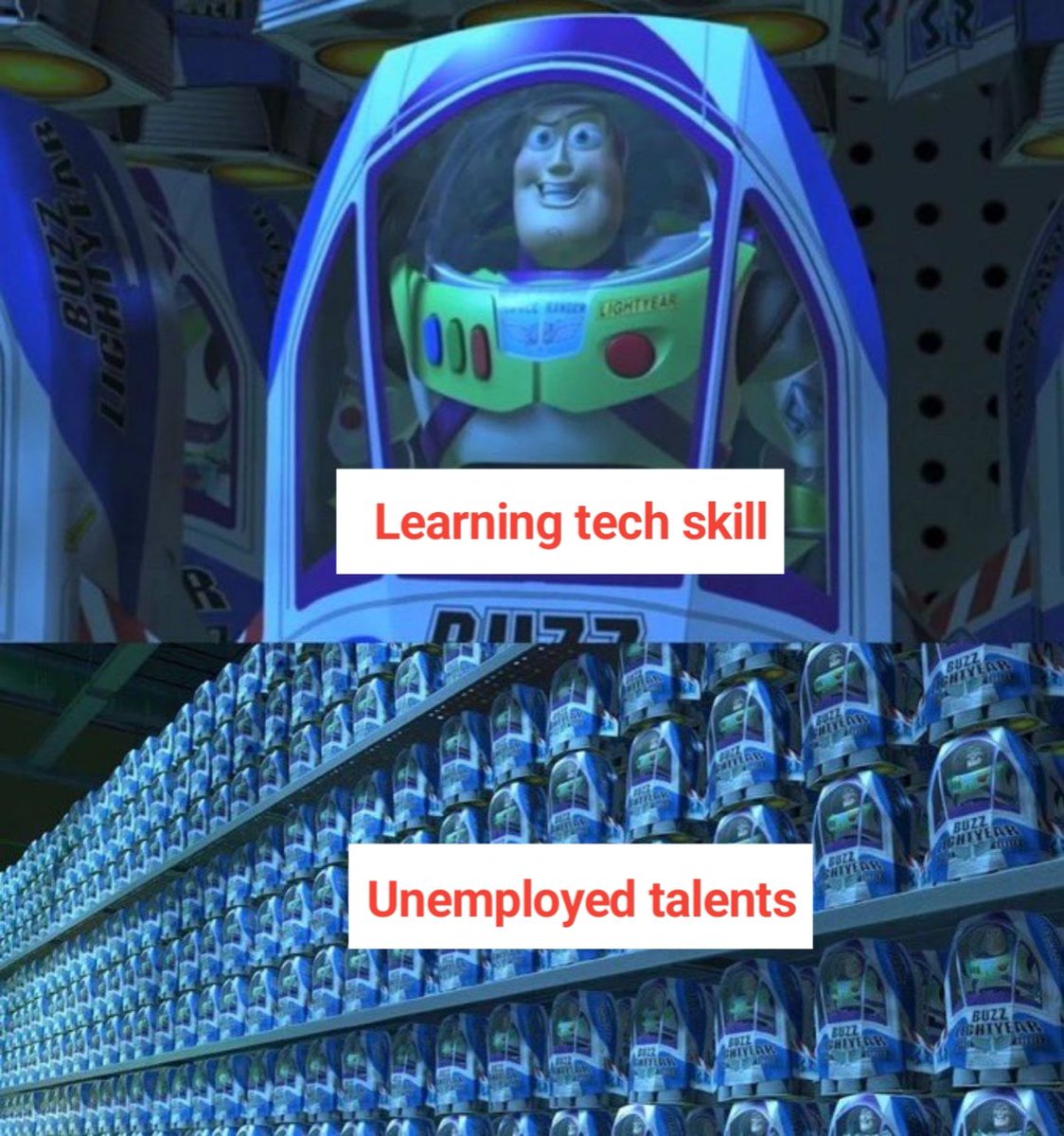 fidexcode's tweet image. Is the tech job market saturated 
             Or
Lack of skills?