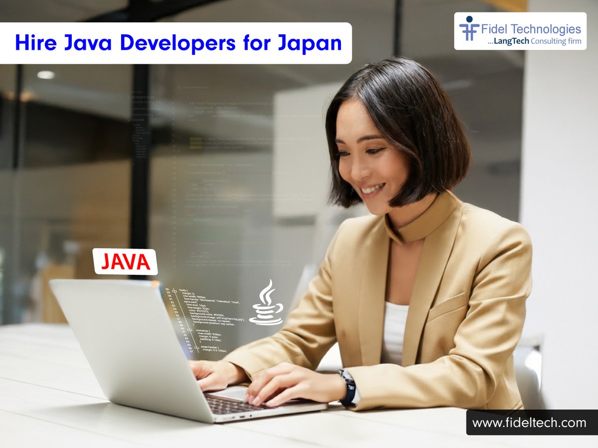 FidelTech's tweet image. Looking for Java developers for your Japan IT projects?
@FidelTech provides skilled Java developers for Japan IT projects, available onsite or remote, on full-time or contract basis.
Visit fideltech.com/java-developme… for more information.
#Java #JavaDevelopment #HireJavaDevelopers