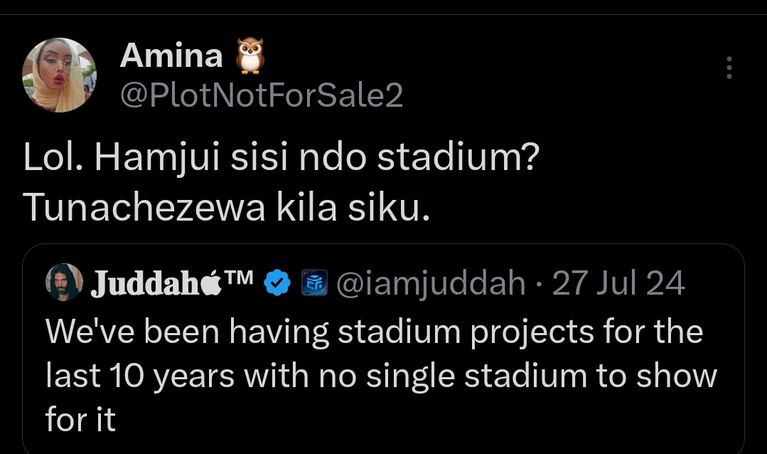 Amina ๐ฆ (@plotnotforsale2) on Twitter photo  Amina ๐ฆ (@plotnotforsale2) on Twitter photo