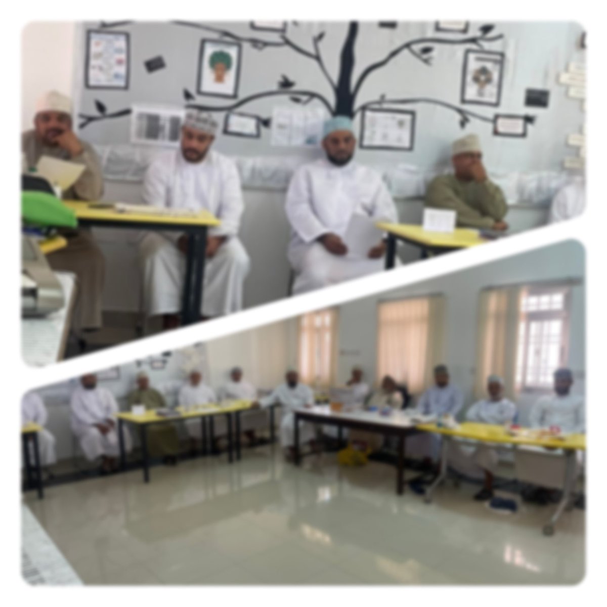 عقدت إدارة المدرسة الاجتماع الثاني مع سائقي الحافلات، جرى خلاله مناقشة لائحة النقل المدرسي والتأكيد على أهمية تطبيق إجراءات #السلامة داخل الحافلات، إلى جانب التنبيه على ضرورة تفعيل زر إيقاف الحافلة وإلصاق بروتوكول #الأمن_والسلامة لضمان نقلٍ آمن لطلبتنا الأعزاء.

#تعليم_مستدام