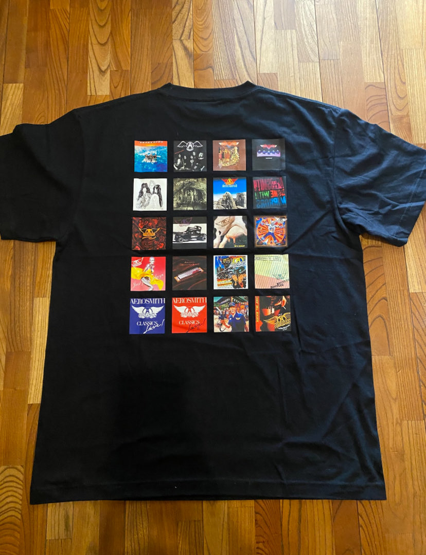 hyt (エイチワイティー) (@h_y_t_h_y_t) on Twitter photo そういえば8月にエアロスミスのTシャツ当たったな笑
 #dfs897 そういえば8月にエアロスミスのTシャツ当たったな笑
 #dfs897
