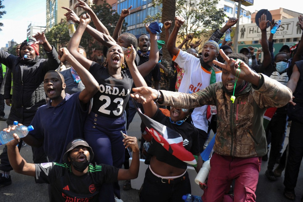IEAKenya's tweet photo. Blog post on: 𝐆𝐞𝐧 𝐙 𝐂𝐨𝐥𝐥𝐞𝐜𝐭𝐢𝐯𝐞 𝐀𝐜𝐭𝐢𝐨𝐧 𝐨𝐧 𝐓𝐚𝐱𝐚𝐭𝐢𝐨𝐧 𝐚𝐧𝐝 𝐄𝐜𝐨𝐧𝐨𝐦𝐢𝐜 𝐏𝐨𝐥𝐢𝐜𝐲

The Finance Bill 2024 in Kenya sparked collective action led by Gen Z, a pivotal moment for youth political engagement. Facing economic challenges, this digitally fluent generation used social media to protest proposed tax hikes, prompting the President to reject the Bill and refer it to Parliament for withdrawal, highlighting their effective collective action.

Read more>>https://t.co/1mgwPPKCBM
