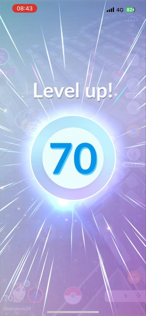 Shannonxw's tweet image. Yay.! Most I’ve ever played in ages 😅😭 #pokemongo #level70