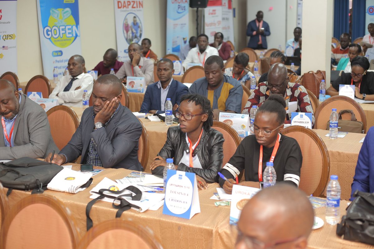 UgandaPhysician's tweet photo. Happening Now: The 8th Annual Scientific Conference.
Theme: From Symptoms to System: Bridging the Neuro Gap.
Full house, expert discussions ongoing. Breaking down the updated stroke guidelines based on new evidence.
#APU_Conference https://t.co/gpLGJzmPb5