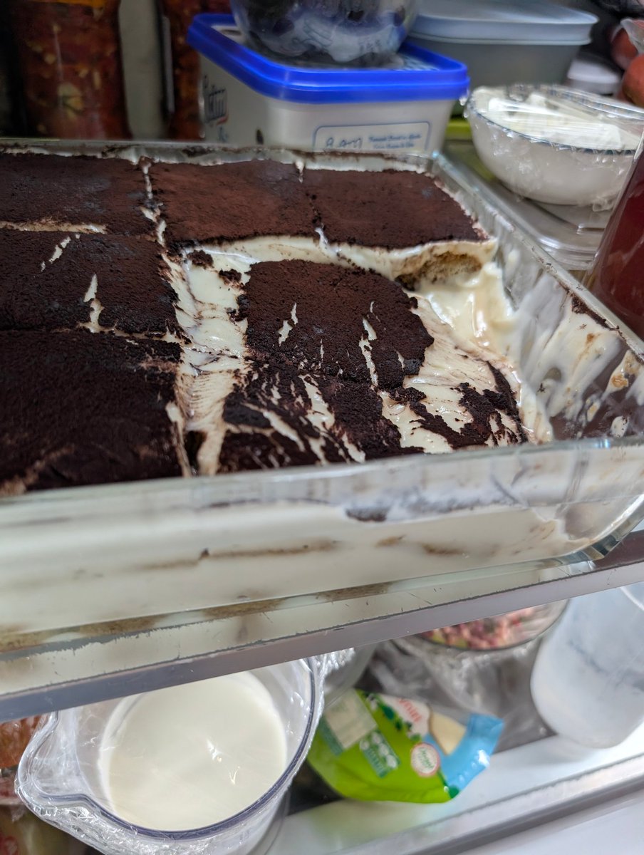 HSVSphere's tweet image. This tiramisu is as stable as Arch Linux