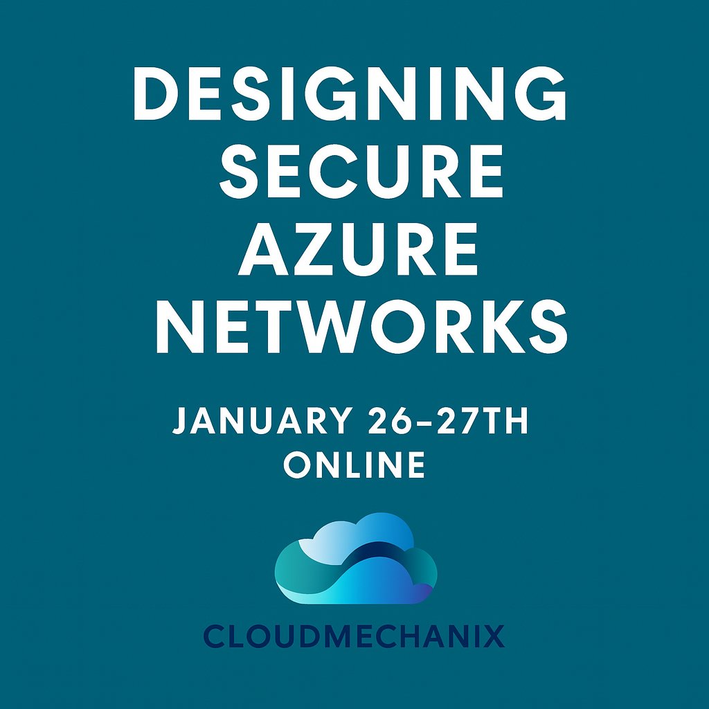 CloudMechanix's tweet photo. The EU has spoken: GDPR and NIS2 demand modern security. Old network designs won't cut it anymore. Is your Azure estate ready for Zero Trust? 👇 
#Azure #Security #ZeroTrust #GDPR #NISv2 https://t.co/qNT4xwuadZ