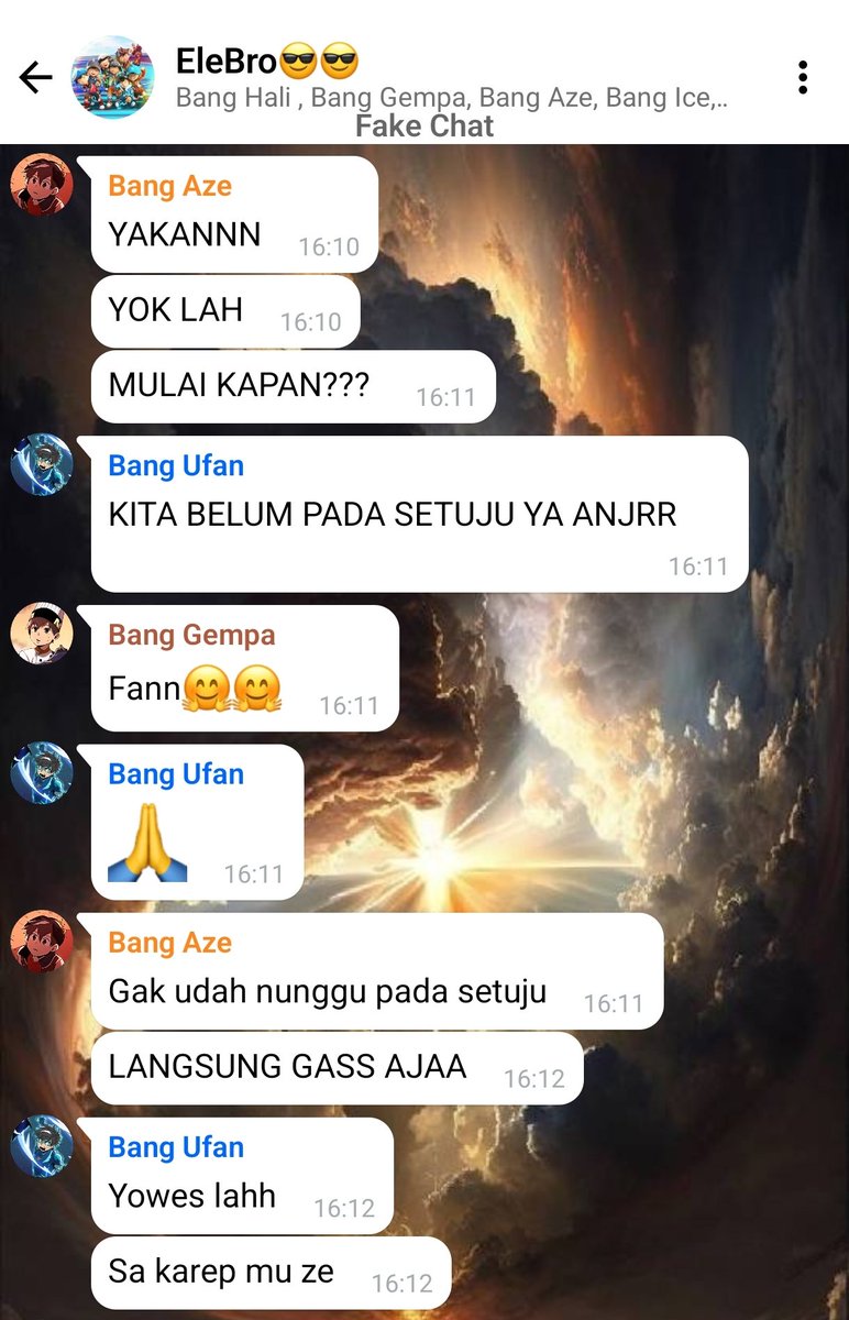 Langit Ganteng☁ k/ia | AU di link, OP COMM 📌|🍉✊ tweet media