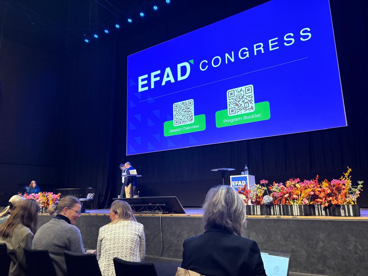 MaryHarr's tweet photo. At #EFAD 2025 conference in beautiful Malmö. What will be the role of a dietitian in a sustainable future?  Looking through the lens of Nordic nutrition recommendations as a model for change. https://t.co/lHAMdiAwF6