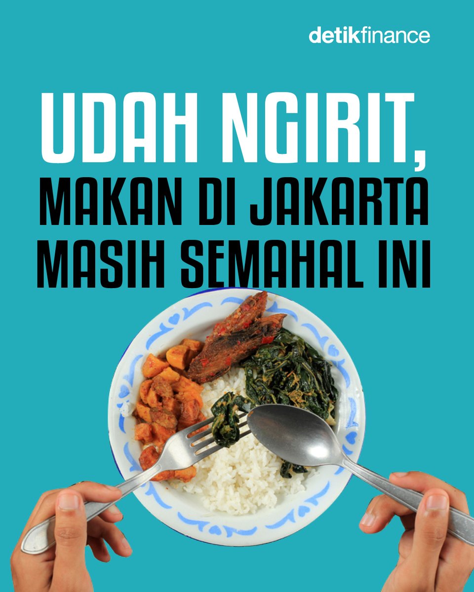 detikfinance's tweet photo. Ada hacks makan warteg biar lebih irit lagi nggak sih? π€
#Warteg #Makan #Jakarta #Ekonomi https://t.co/noDkGjjicr