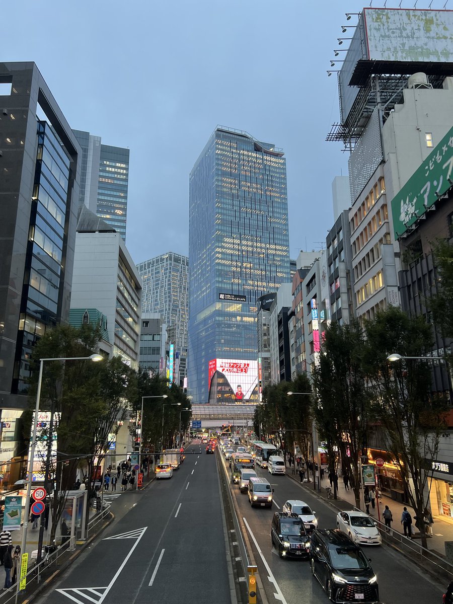 夕暮れの渋谷✨
めっちゃ綺麗だよー😍