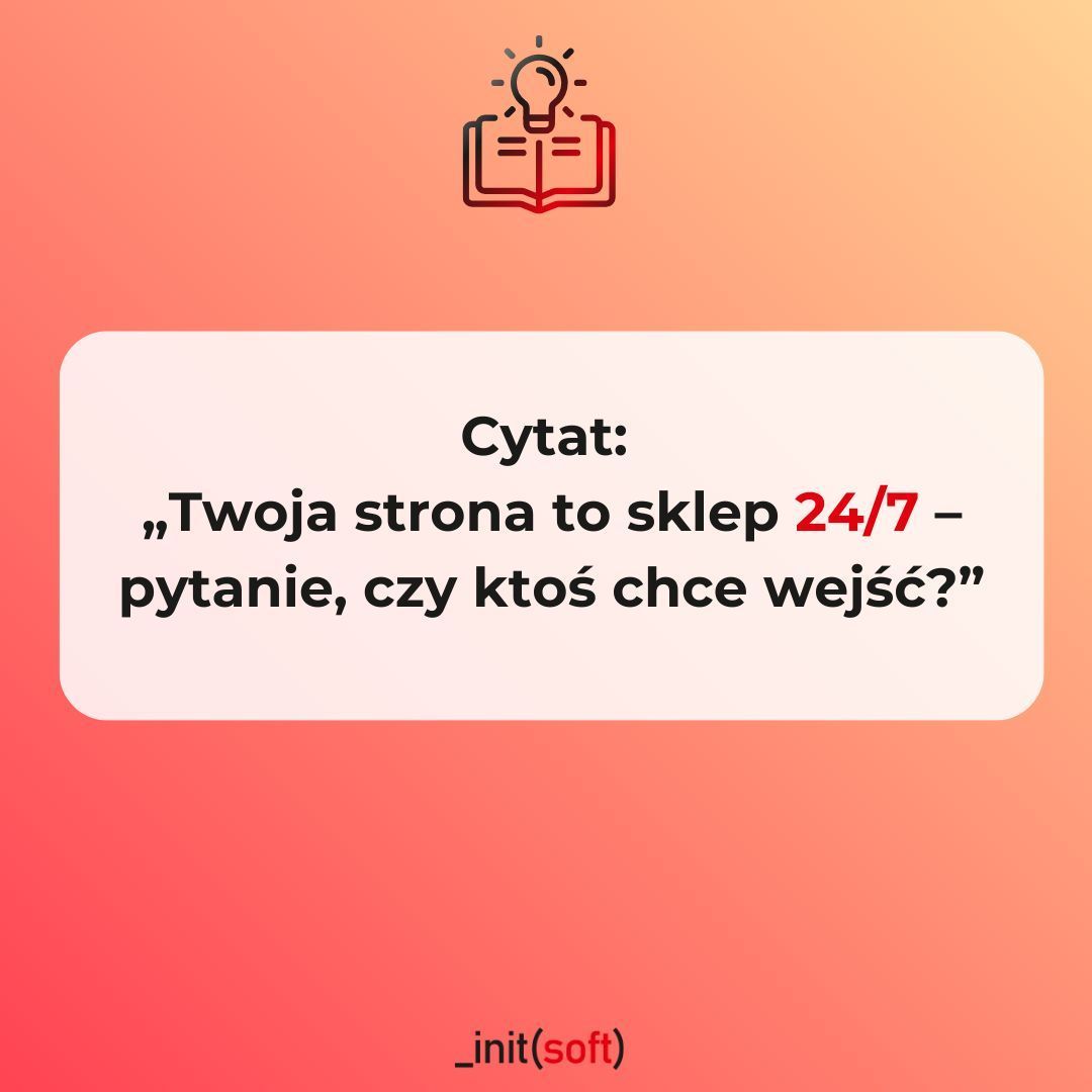 initSoft's tweet image. Twoja strona działa 24/7, ale jeśli nie zachęca do kontaktu – to jak pusty sklep bez wystawy. 🏪

✅ Przyciąga uwagę?
✅ Budzi zaufanie?
✅ Prowadzi do zakupu lub kontaktu?

💬 Jak wygląda Twój „sklep online”?

#BiznesOnline #StronaWWW #InitSoft #MarketingOnline