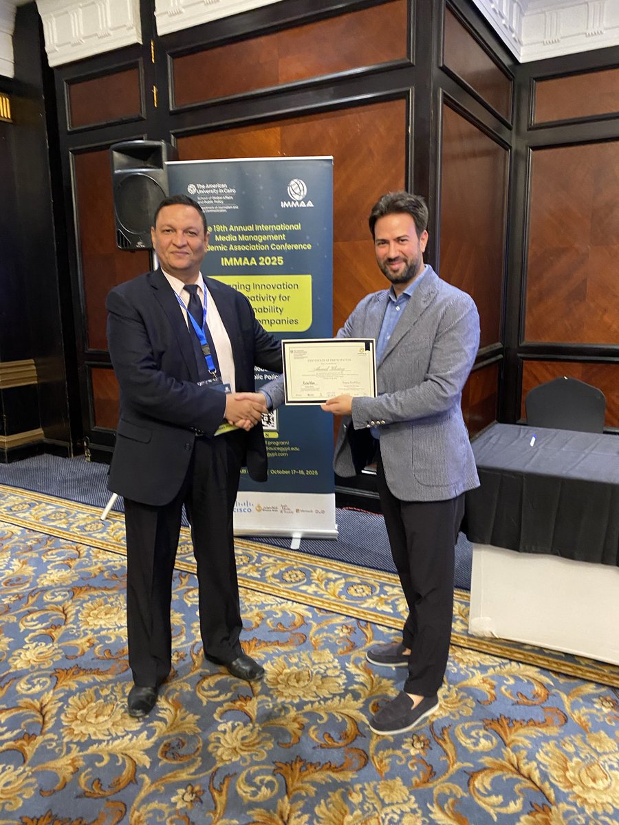 Mariketing's tweet photo. IMMAA Annual Conference at the American University in Cairo https://t.co/AARAW3MXZE