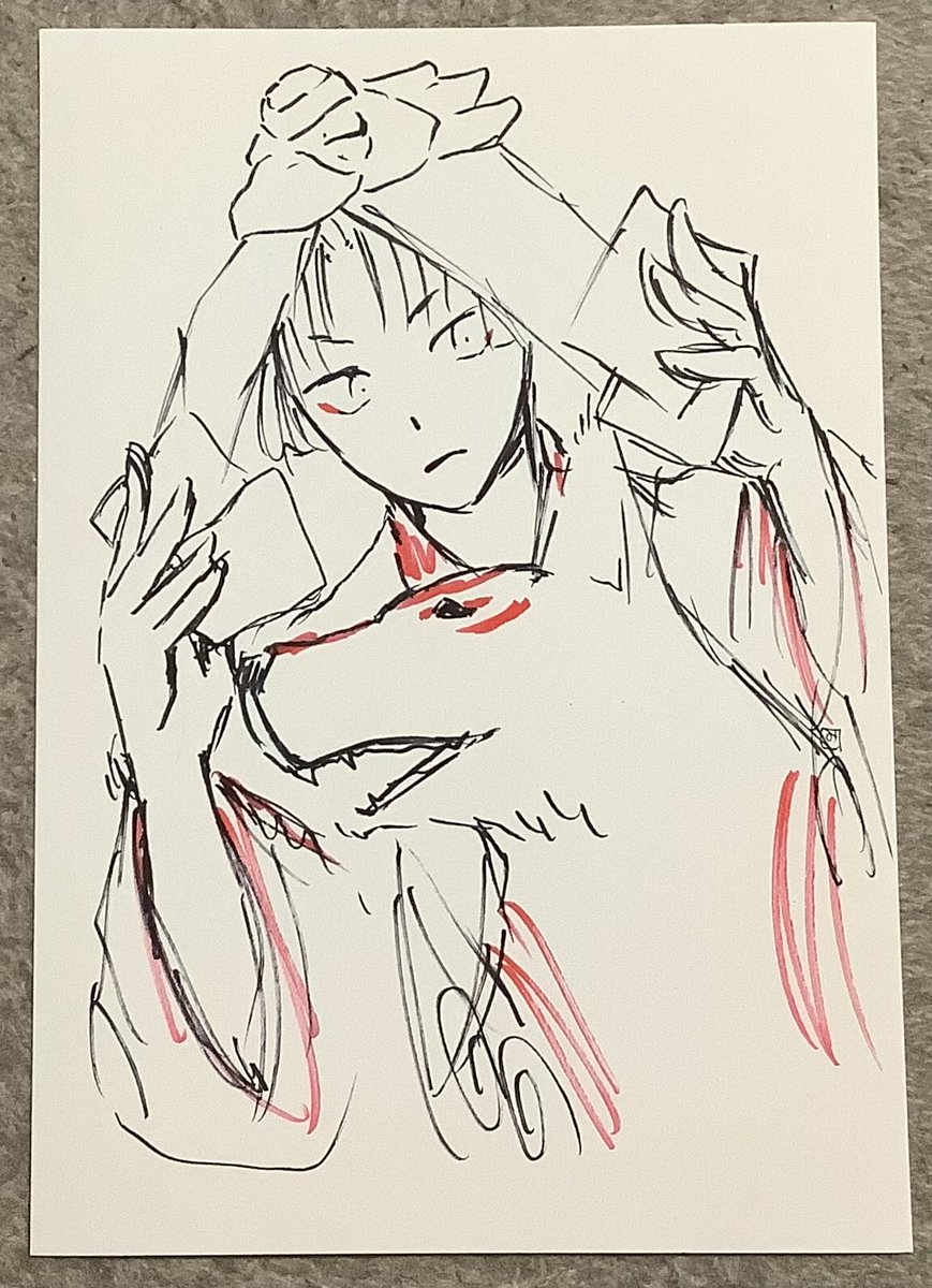 だーめ。あげないよ。
コレはミーの巾着だからね。