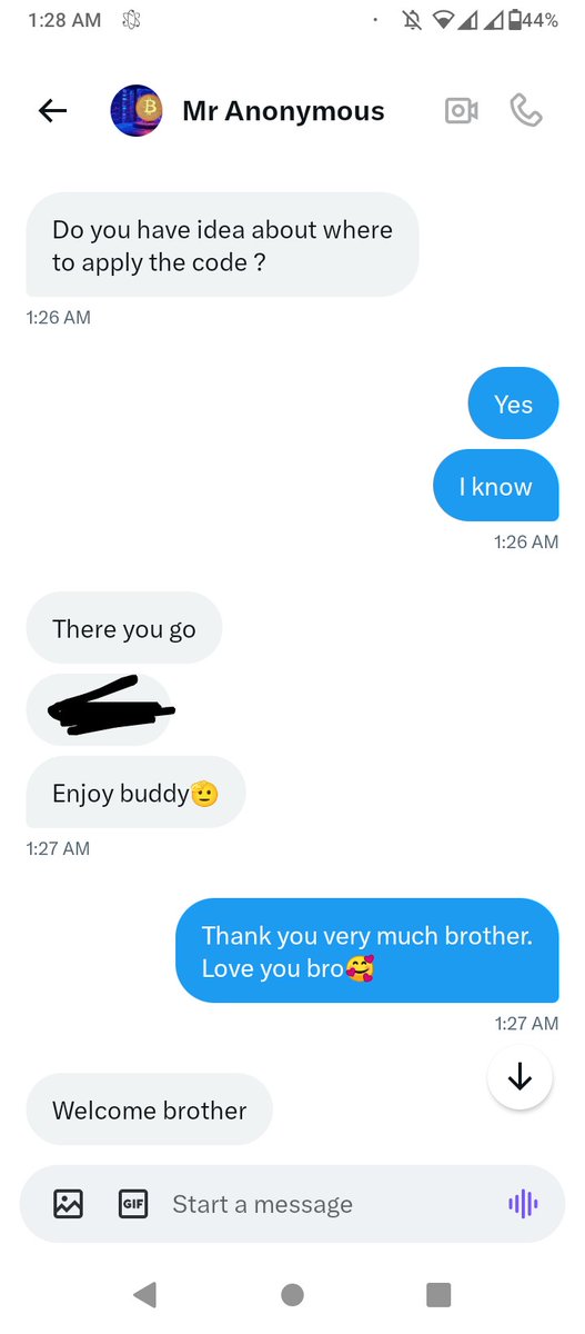 Mr Anonymous tweet media