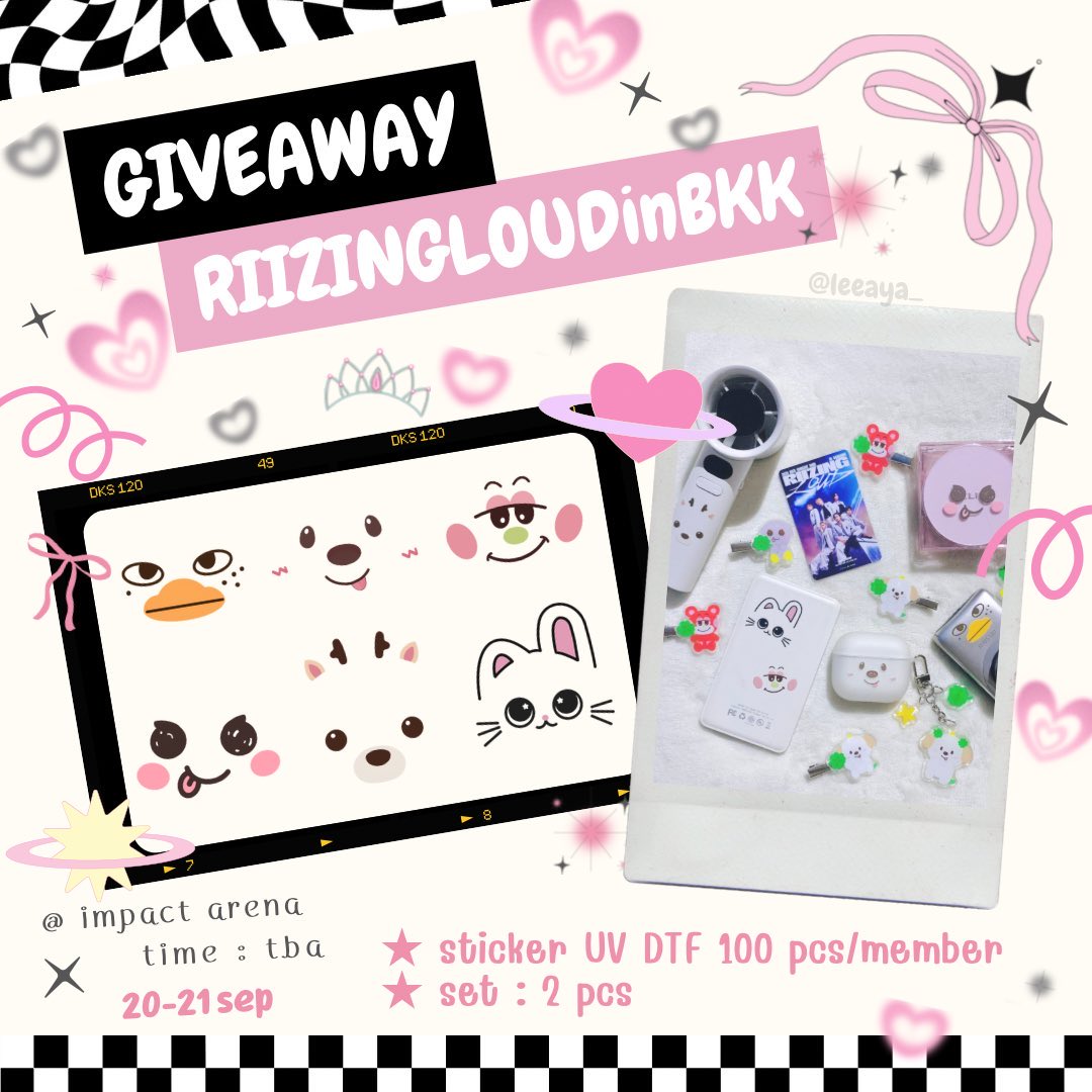 ทุกคนนน เค้ามีแจกฟรีมารับกันเถอะะะ มีเยอะม้ากกเลือกเมมได้น้า ㅠㅠ

#ตลาดนัดRIIZE #ตลาดนัดน้องข้าว