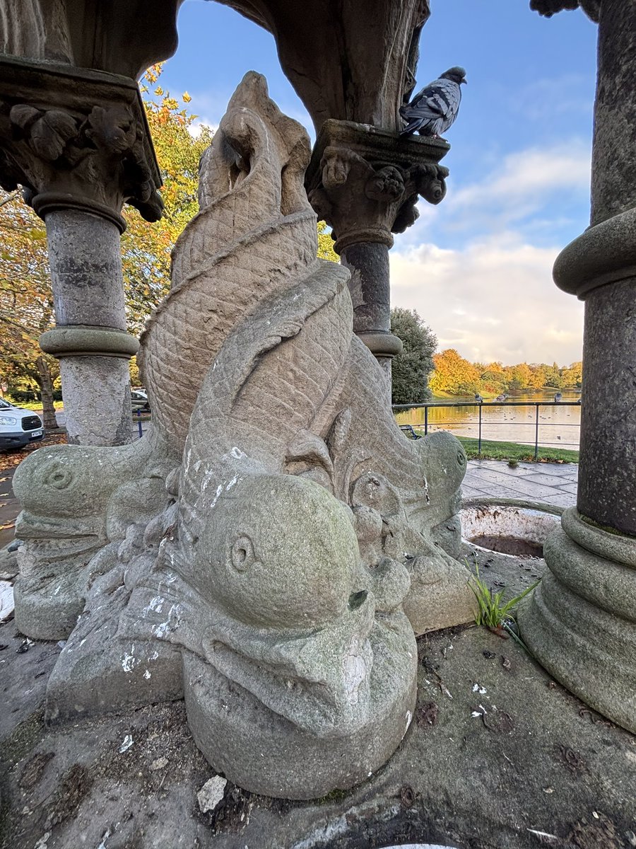 chamiltonbbc's tweet image. It’s easy to walk past or take for granted the historic details in our communities. I love this gothic drinking fountain in Sefton Park, built in 1870 and gave ordinary people the chance to drink clean water!