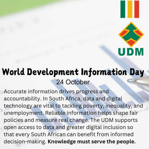 UDmRevolution's tweet image. #WorldDevelopmentInformationDay #DataForDevelopment #UDMcares