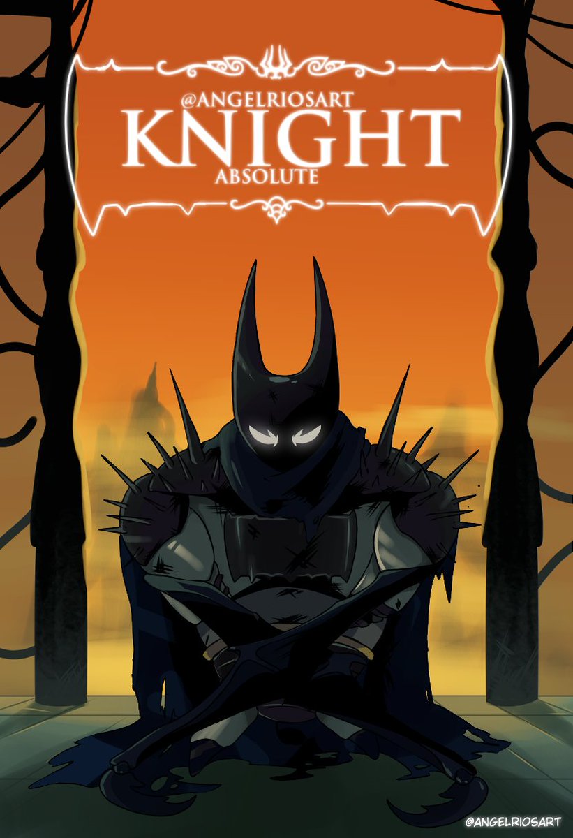 the knight absolute!! 

#hollowknight #AbsoluteBatman #hollowkinghtsilksong