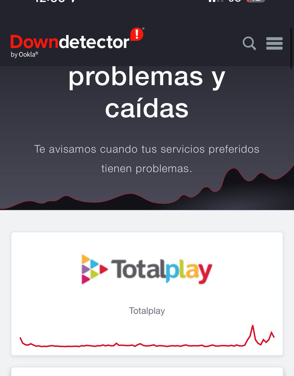 Ok ok ya vi que hay intermitencia a nivel nacional con TotalPlay. A dormir, gente