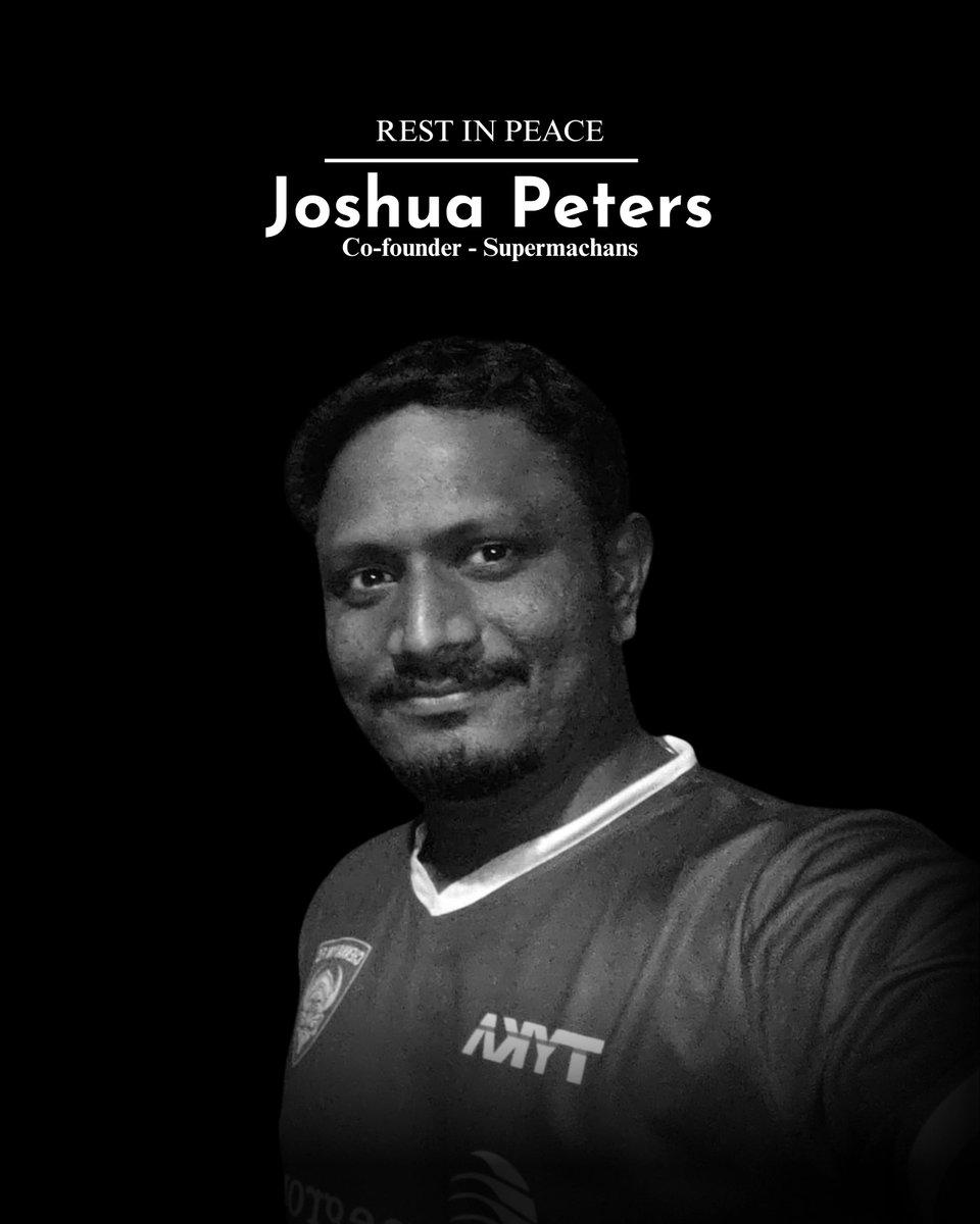 Supermachans's tweet image. With heavy hearts, we share that our dear friend and Co-Founder, JOSHUA PETERS, passed away last night.

His passion and vision built this Supermachans family, and his spirit will live on in every chant and every heartbeat of the club.

Rest easy, Josh 💙