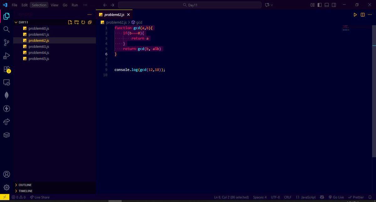 CoderAnand's tweet image. Day 34 of learning #DSA ✅ Solved 6 problems on #Recursion. They’re starting to feel simple now! 💻🔥
#CodingJourney #DataStructures #Algorithms #Programming #ProblemSolving #DevCommunity