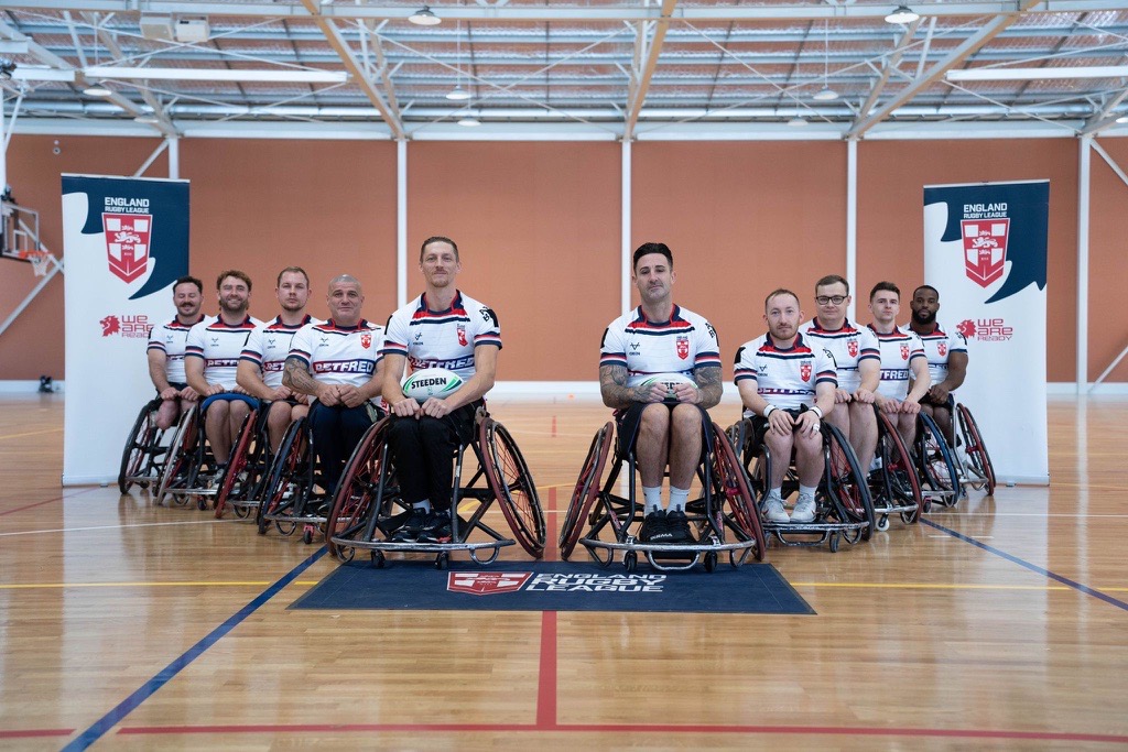 🏴󠁧󠁢󠁥󠁮󠁧󠁿 #EnglandRL Wheelchair are in action in their warm-up match against New South Wales!

📺 Watch the action here 👉youtube.com/watch?v=DofsQY…