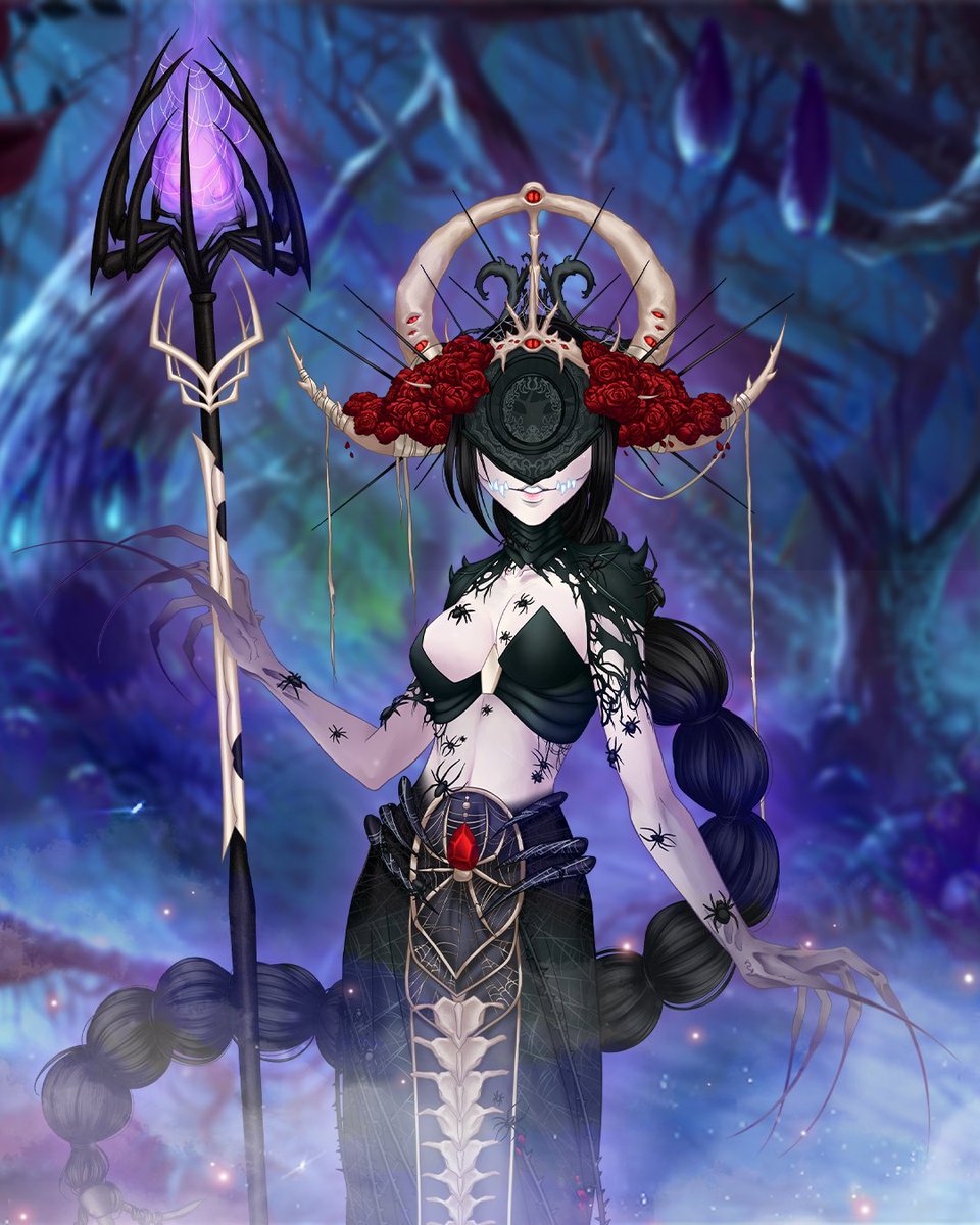 Eldarya_English's tweet photo. The Halloween map and shop are making their spooky return to Eldarya from 10/24 to 11/02! 👻 https://t.co/0QNPprjYls