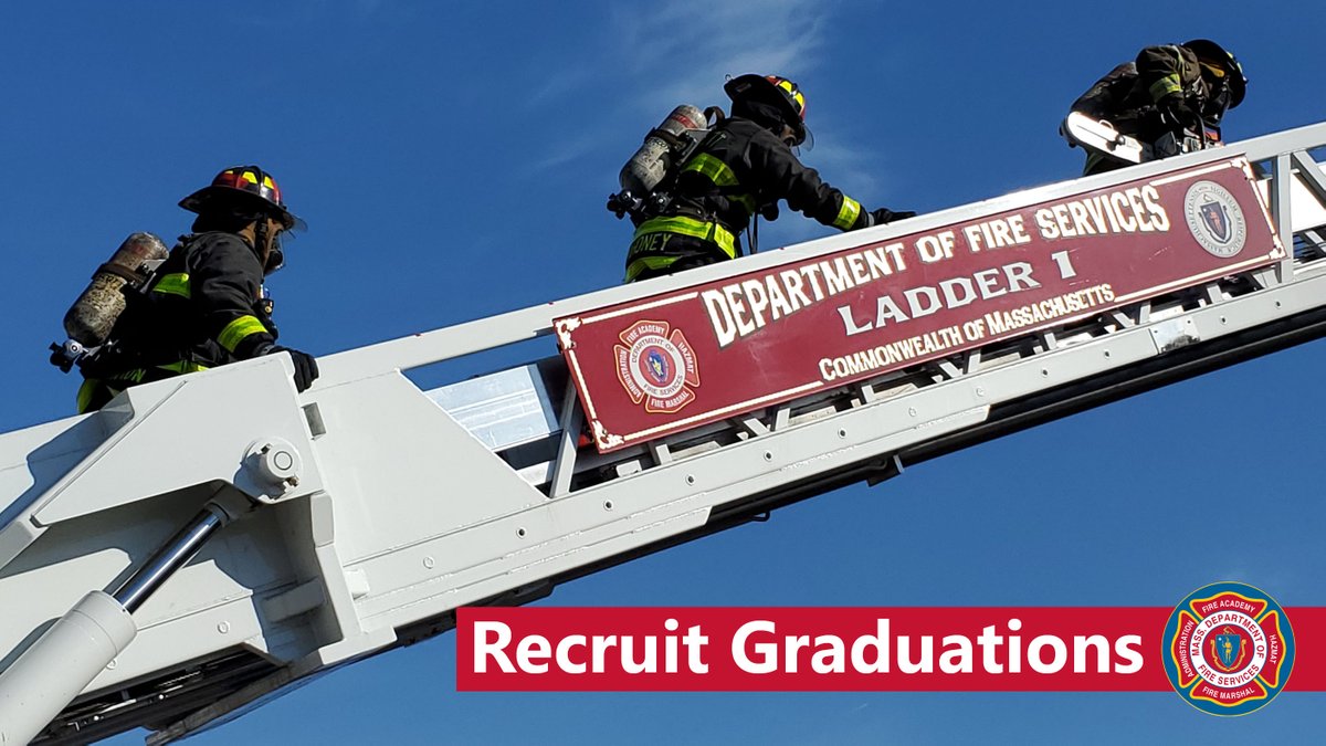 MassDFS's tweet image. Today's the big day for Career Recruit #Class333! They're graduating from the Massachusetts Firefighting Academy in Stow at 11:00 this morning. Join us on campus or check our YouTube channel at youtube.com/dfsosfm this afternoon for video of the ceremony!