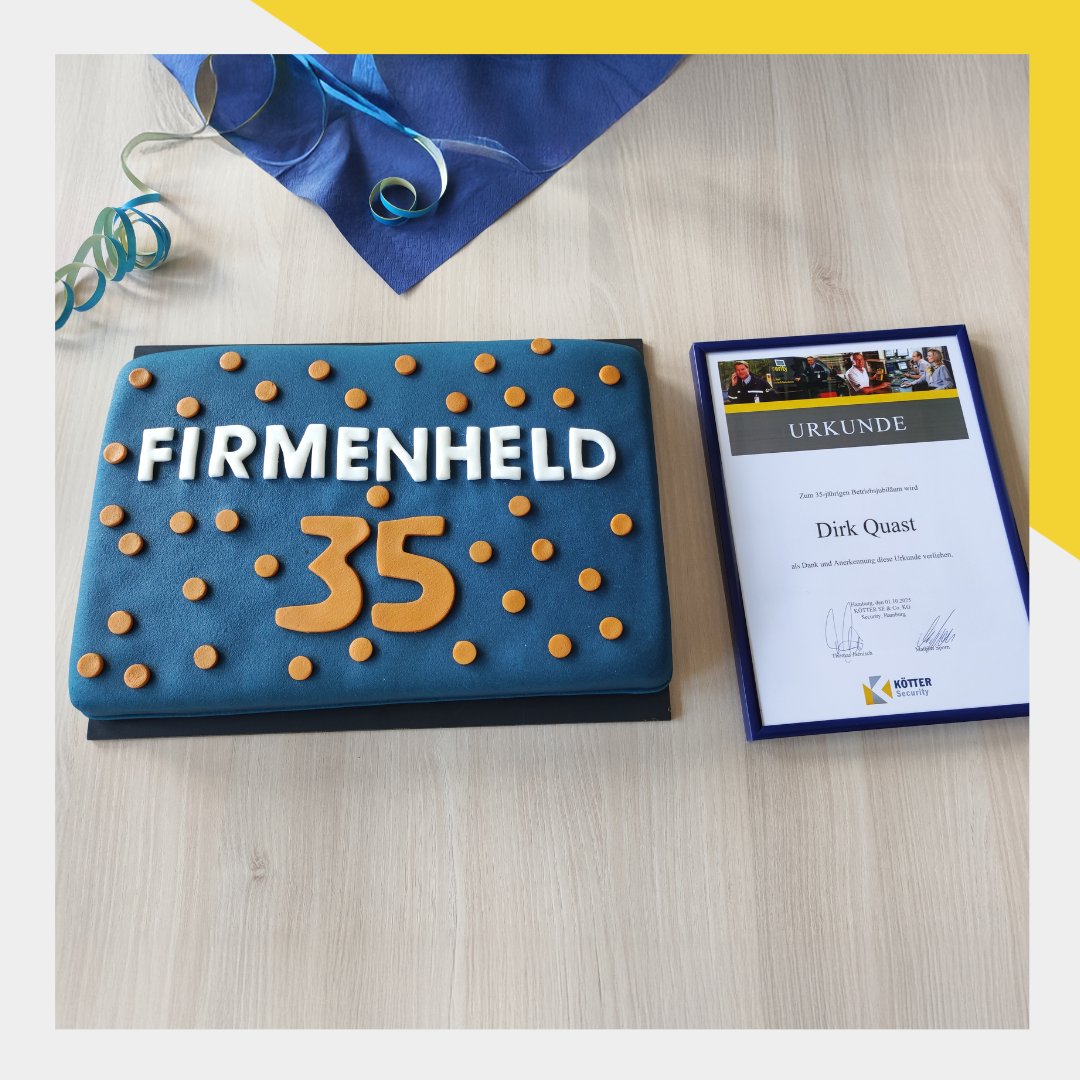 🎉 35 Jahre Engagement, Erfahrung und Verlässlichkeit! 🎉
Wir gratulieren Dirk Quast (m.) herzlich zu seinem 35-jährigen Dienstjubiläum in unserer Unternehmensgruppe.

💙 Bernd Jürgens (re.) und Thomas Jaenisch (li.) überbrachten die Glückwünsche im Namen der Unternehmensgruppe.
