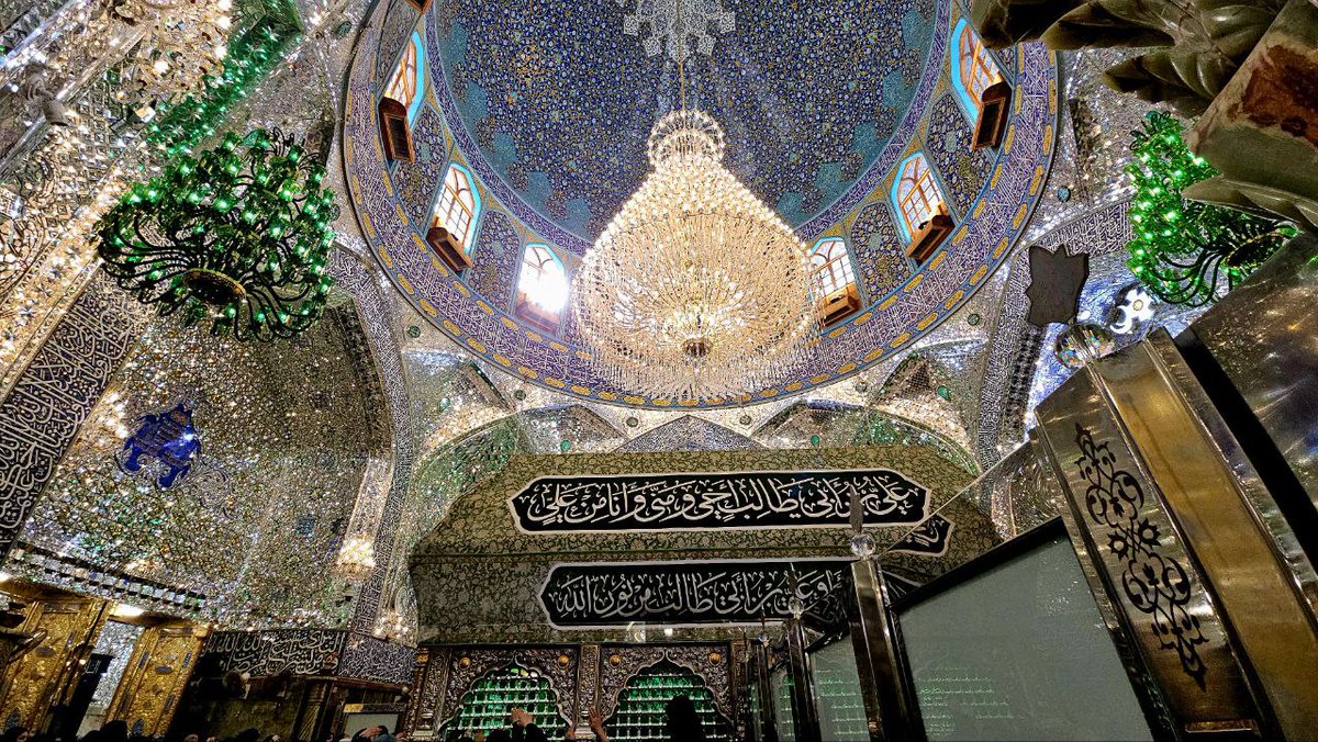 در حرم امیرالمومنین هستم 
یا علی منشن کنید نایب الزیاره باشم